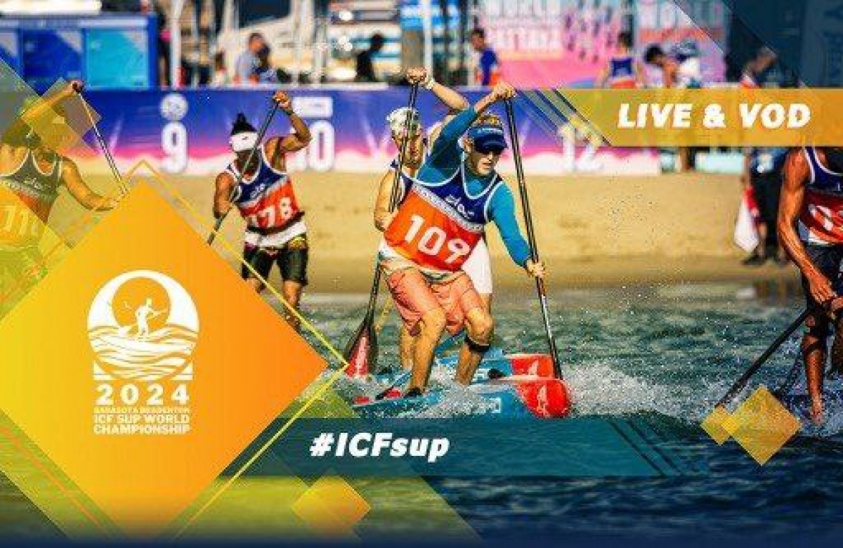Чемпионат мира по гребле на доске стоя в Сарасоте (США)